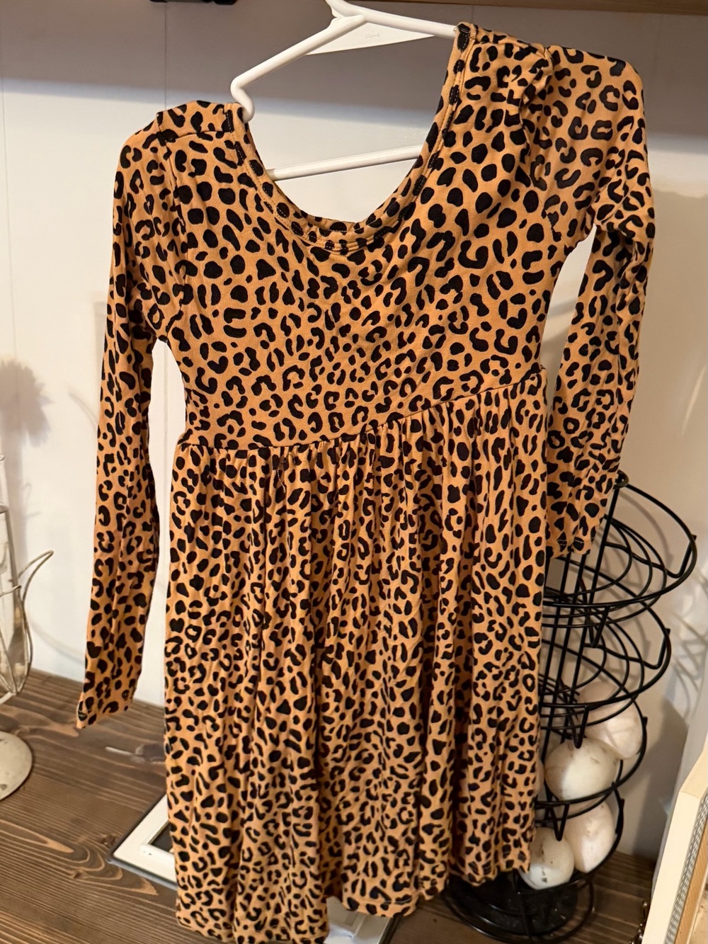 Leopard print dress by little sleepies